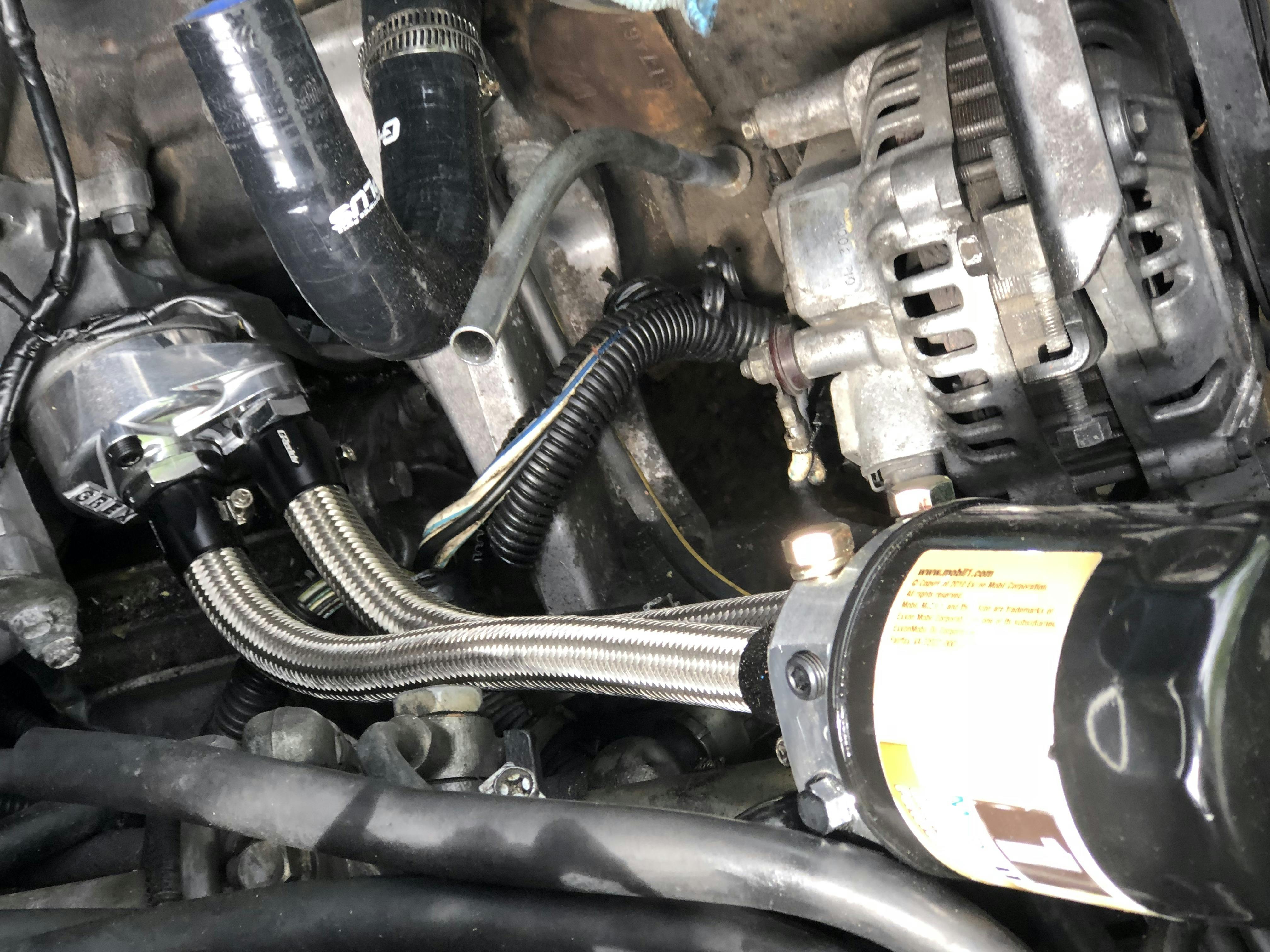 GReddy Oil Filter Relocation Kit 19891994 Nissan Skyline GTR R32